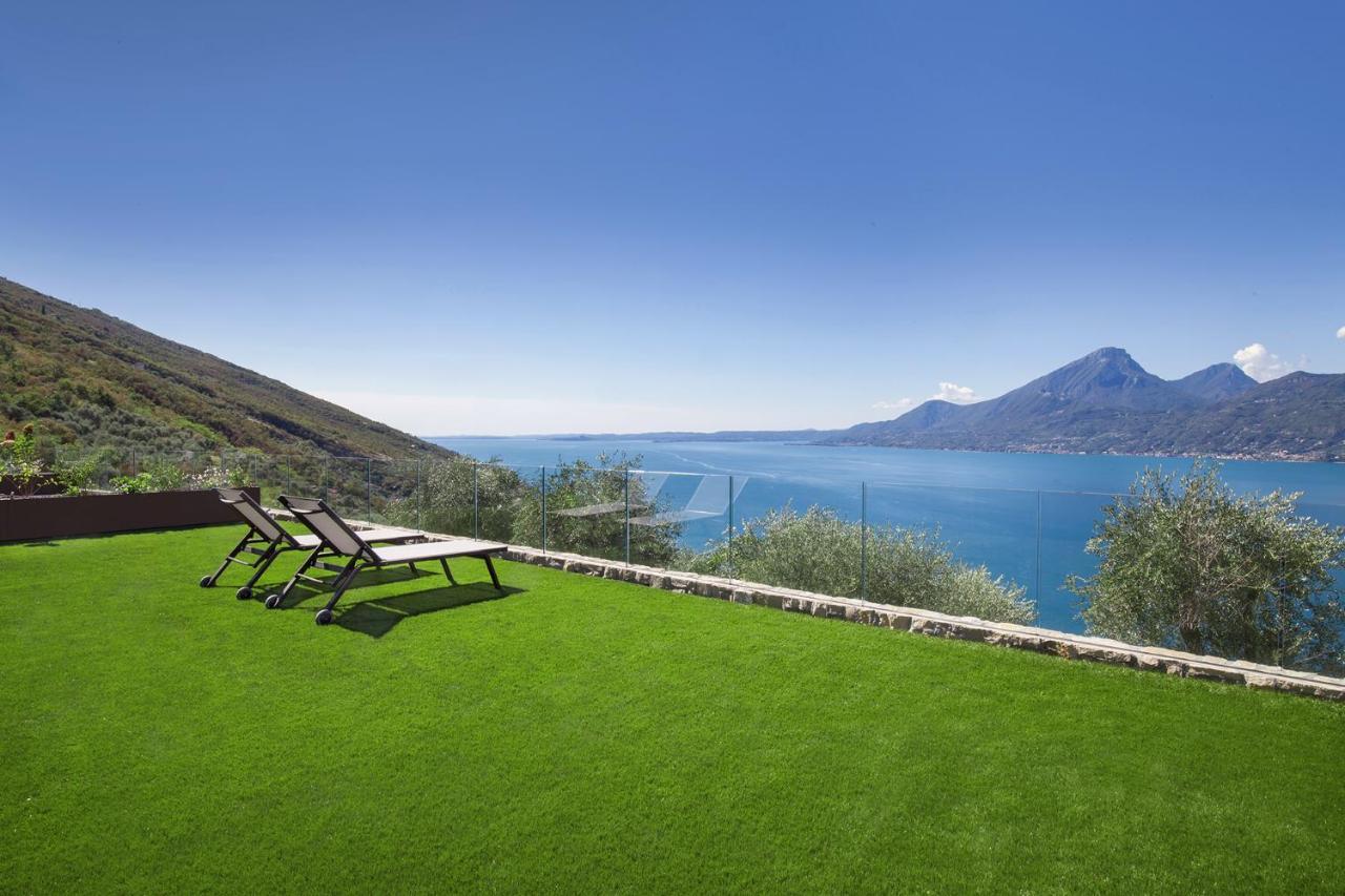 Villa Divina - Apt Icona Con Piscina E Vista Lago Castelletto Di Brenzone Exterior photo